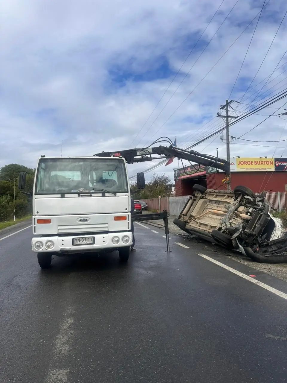 Grúa de Rescate Vial Urgente Puerto Montt